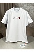 Белая оверсайз футболка Off-White Acrylic Arrow