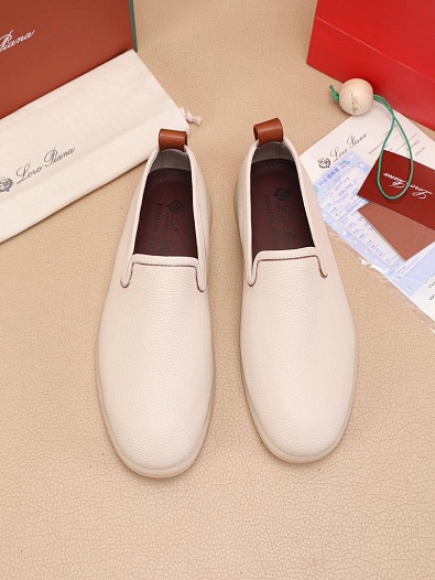 Кожаные лоферы Loro Piana   
