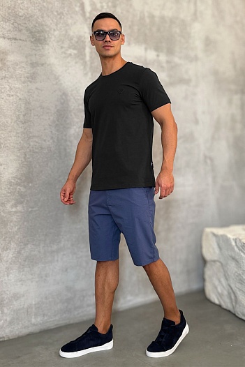 Чёрная мужская футболка Emporio Armani 7   