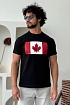 Футболка тёмно-синего цвета Dsquared2 Flag of Canada