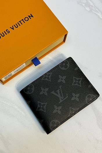 Кожаный кошелек Louis Vuitton Multiple Premium 9x1.5x11.5 см   