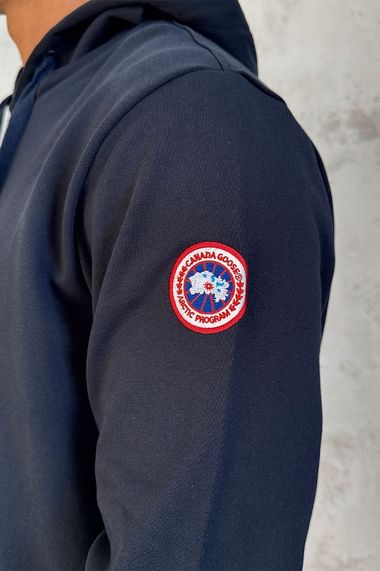 Тёмно-синий спортивный костюм Canada Goose Huron