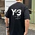 Чёрная футболка Y-3 Yohji Yamamoto x Adidas Premium