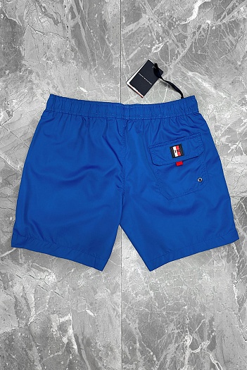 Мужские шорты Tommy Hilfiger синего цвета   