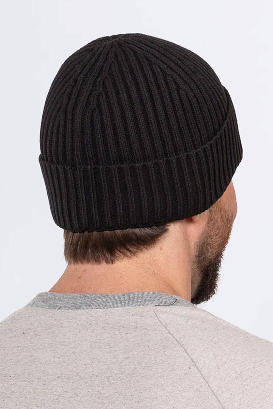 Шапка Calvin Klein logo-badge - Black