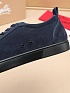 Замшевые кроссовки Christian Louboutin Louis Junior