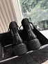 Женские чёрные ботинки Prada Premium