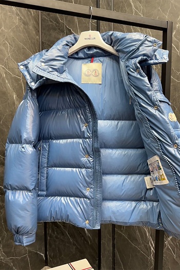 Мужской пуховик Moncler Maya 70 - Blue   