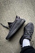 Кроссовки Adidas Yeezy Boost 350 v2 Black "Reflective laces" premium