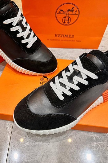 Мужские кроссовки Hermes Bouncing - Black   