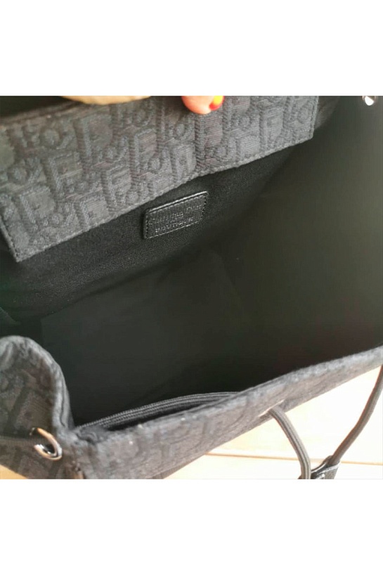 Рюкзак Dior Oblique Jacquard Saddle 40x28 см (2 расцветки)