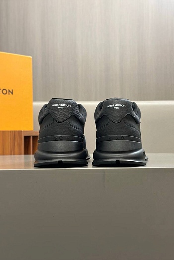 Кожаные кроссовки Louis Vuitton Premium - Black   