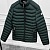 Мужская зелёная куртка Moncler logo-patch