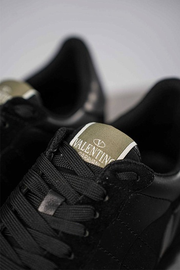 Мужские кроссовки Valentino Rockrunner - Black   
