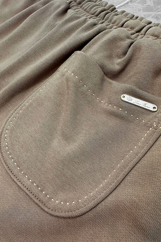 Мужские бежевые шорты Loro Piana