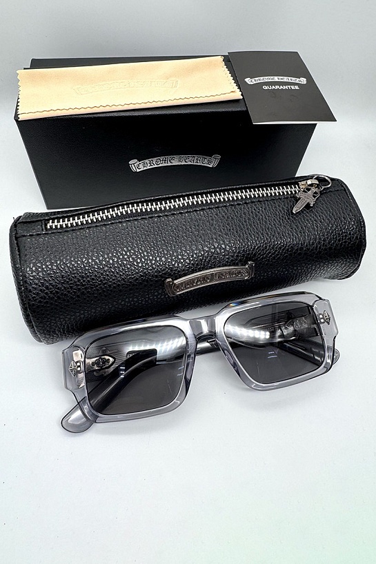 Солнцезащитные очки Chrome Hearts square-frame - Grey