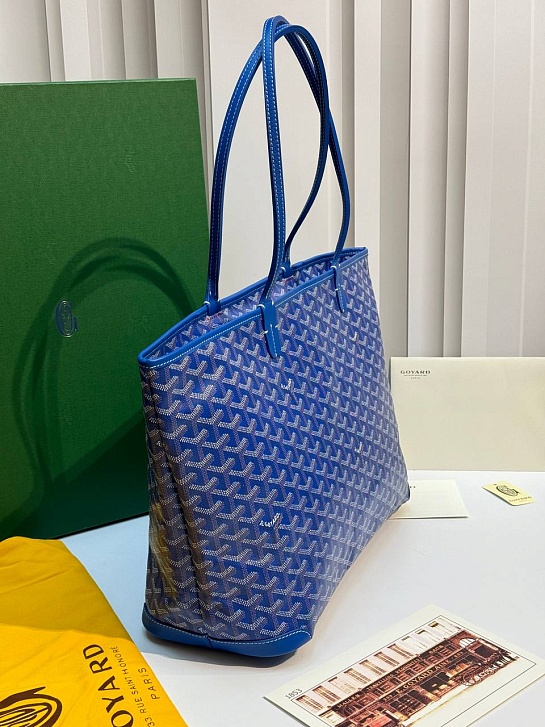 Кожаная сумка Goyard Artois premium 31x24x15 см