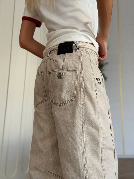 Женские прямые джинсы MIU MIU premium