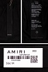 Мужские шорты Amiri чёрного цвета