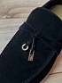Женские замшевые лоферы Loro Piana Open Walk Premium - Black