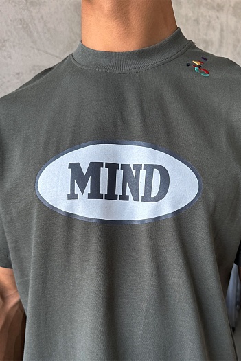 Зелёная футболка Palm Angels x Missoni MIND   