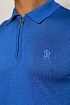 Мужское синее поло Stefano Ricci