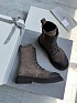 Женские замшевые ботинки Brunello Cucinelli Premium - Brown