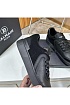 Кожаные кроссовки Balmain B-Skate Low-Top - Black