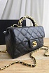 Кожаная сумка Chanel Burgundy Quilted 20x13 см