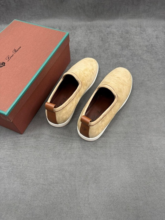 Мужские лоферы Loro Piana Venice Walk - Beige