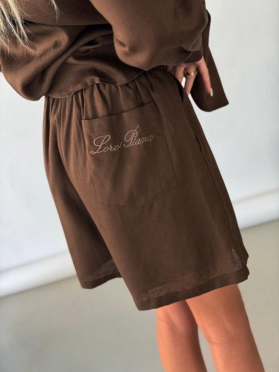 Коричневый женский костюм Zimmermann premium