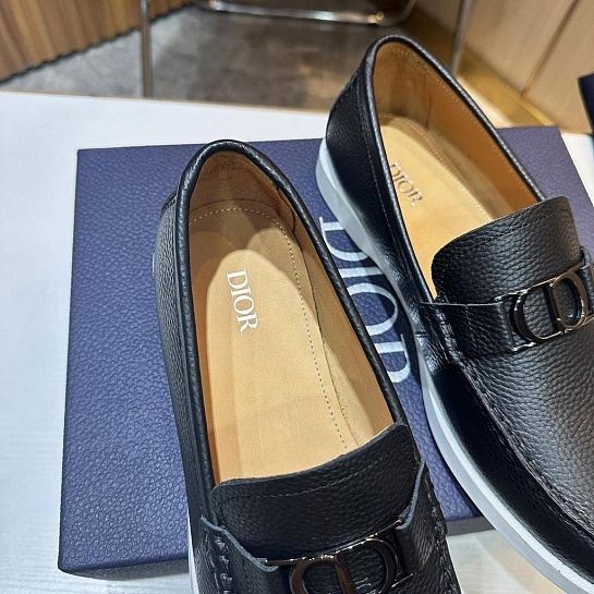 Мужские кожаные лоферы Dior