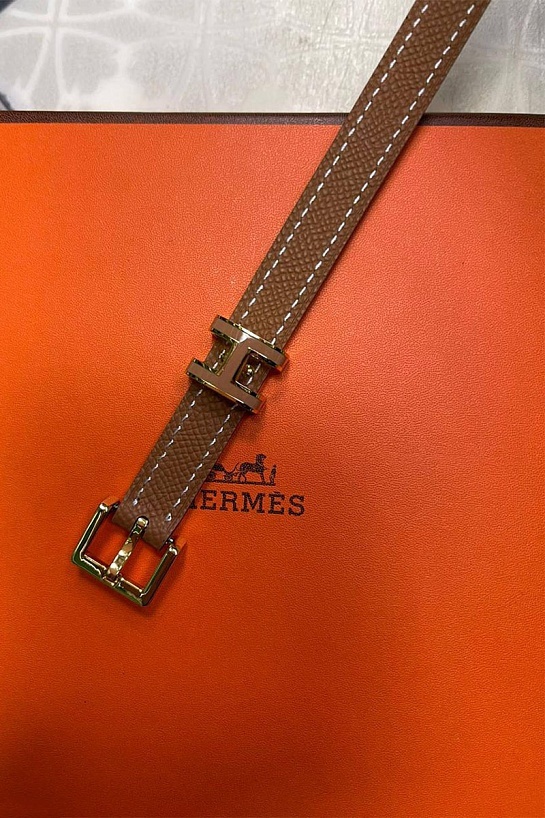 Кожаный ремень Hermes (3 расцветки)