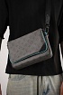 Кожаная сумка Louis Vuitton Trio Messenger Monogram Eclipse Reverse 25x18 см