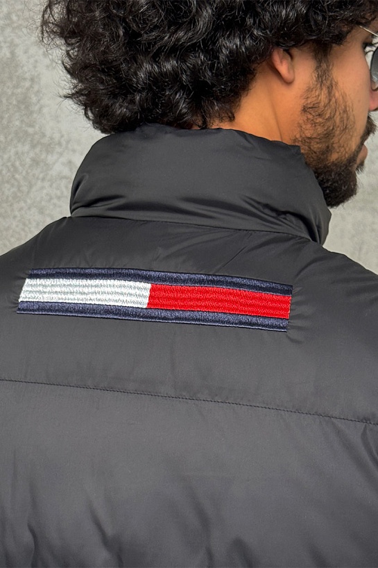 Мужской чёрный жилет Tommy Hilfiger