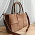 Замшевая сумка-тоут Bottega Veneta Arco Medium 36x25 см - Brown