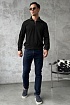 Утеплённая кофта Loro Piana zip-neck - Black