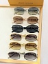 Солнцезащитные очки Louis Vuitton Script Metal Round