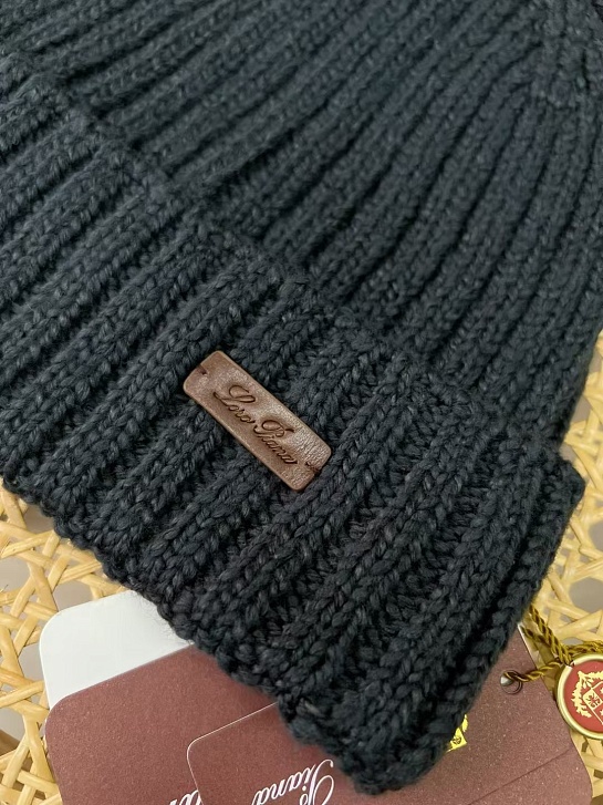 Мужская шапка Loro Piana Niseko Premium - Dark Grey