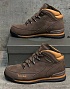 Мужские ботинки с мехом Timberland Euro Rock Hiker - Brown