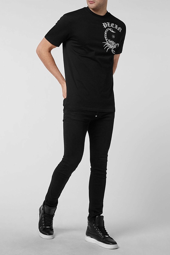 Футболка чёрного цвета Philipp Plein Scorpion