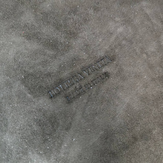 Замшевая сумка Bottega Veneta Cabat 40x28 см - Green