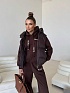 Женский костюм тройка на флисе Max Mara premium