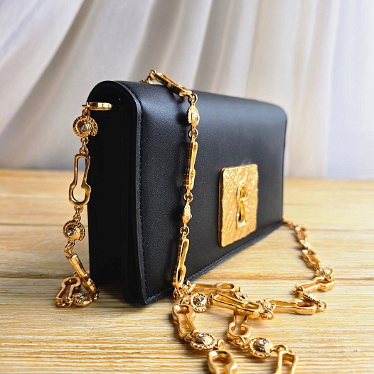 Кожаная сумка Schiaparelli 19x11 см   