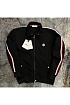 Чёрный спортивный костюм Moncler logo-patch