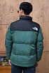 Зелёный пуховик The North Face 1996 Retro Nuptse