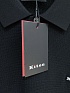 Мужское чёрное поло Kiton premium