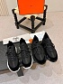 Текстильные кроссовки Hermes lift slip-on