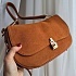 Замшевая сумка Coccinelle Suede Bim 28x18 см