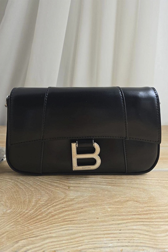 Кожаная сумка Balenciaga Hourglass 22x13 см